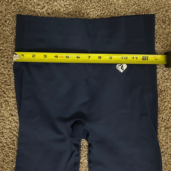 💙 Women’s Best Power Seamless Leggings S Navy Blue 💙 - Picture 7 of 7